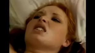 Red-haired teen vixen gets a hot anal invasion from D P